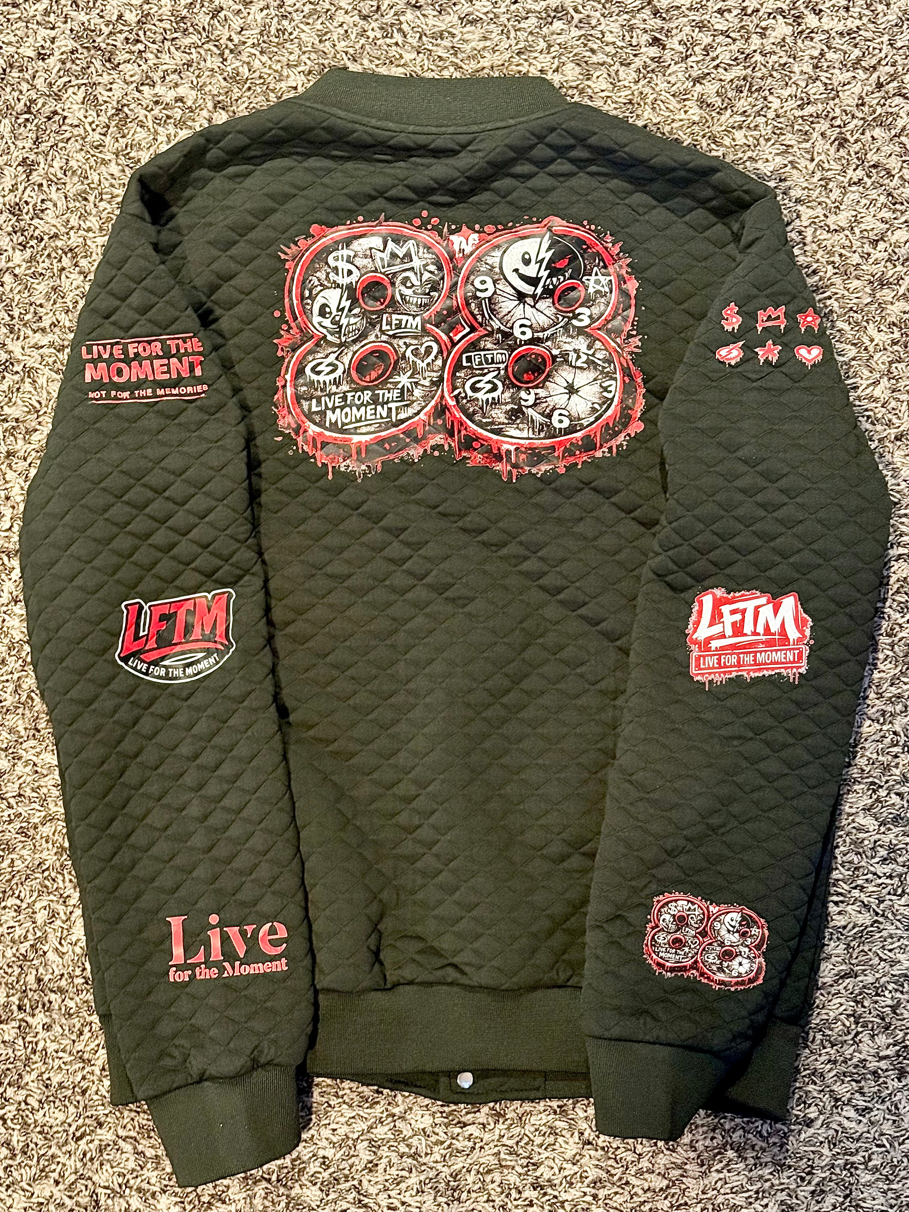 LFTM Varsity Jacket Green