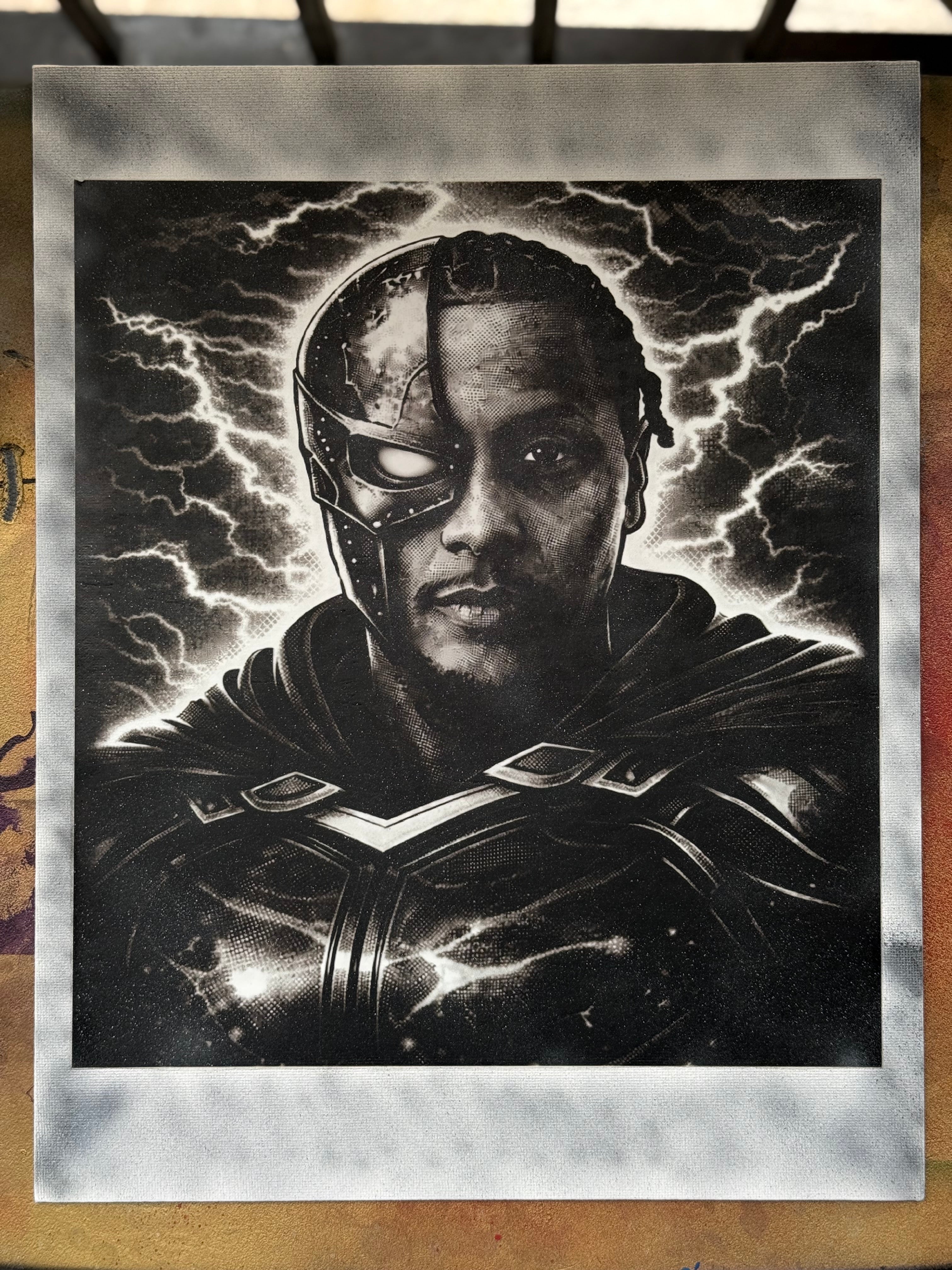 Superhero Canvas 11x14