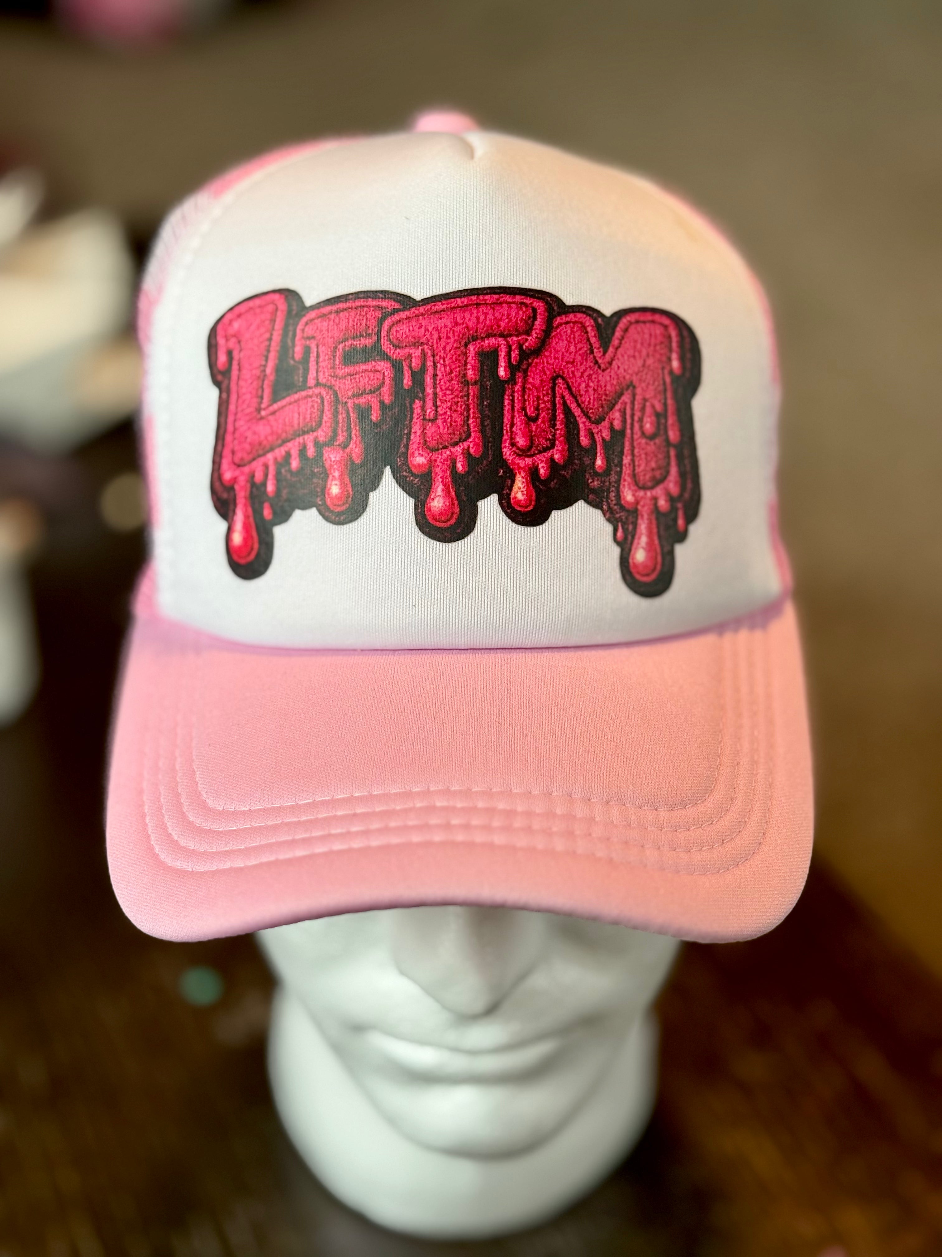 LFTM Drippy Pink/Dark Pink Hat