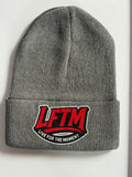 LFTM Grey/Red Beanie