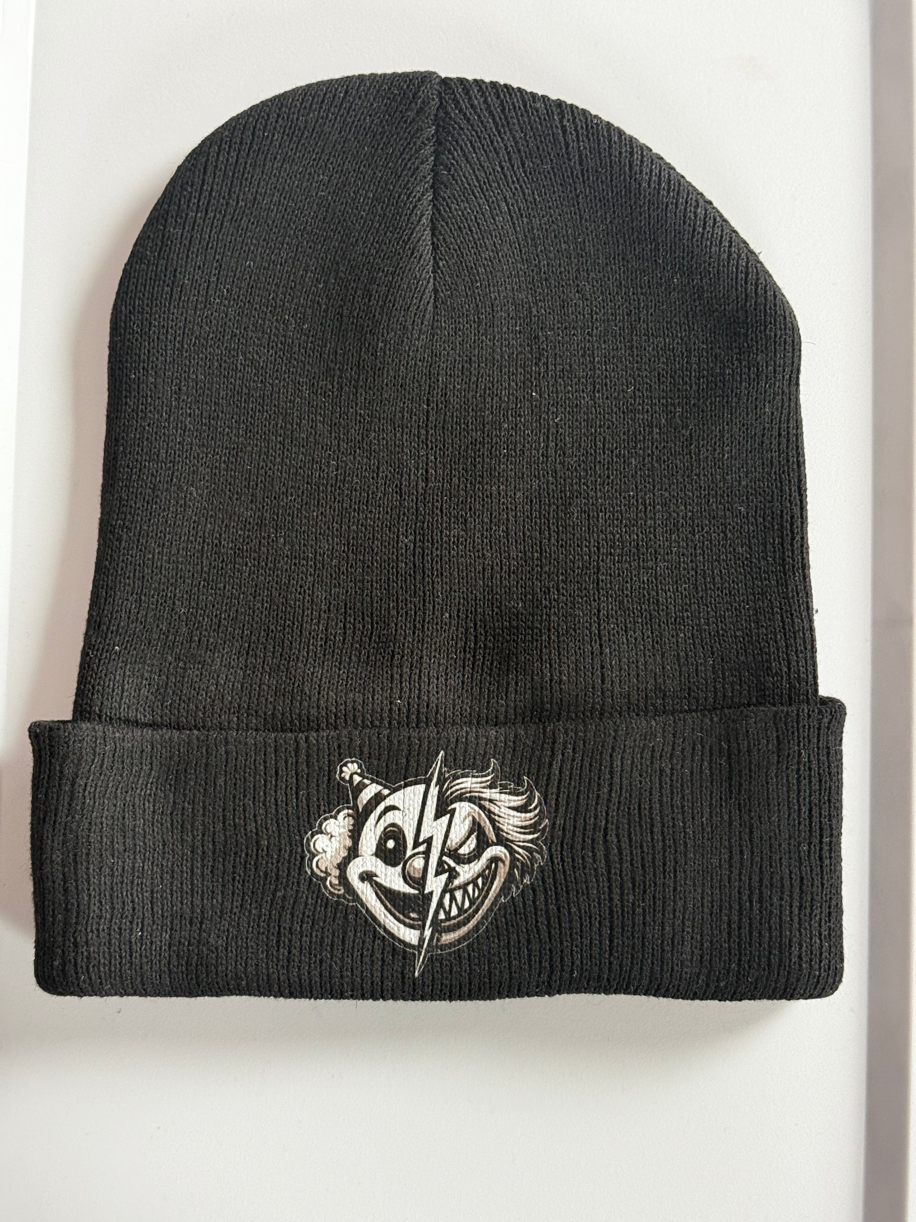 Clown Black Beanie