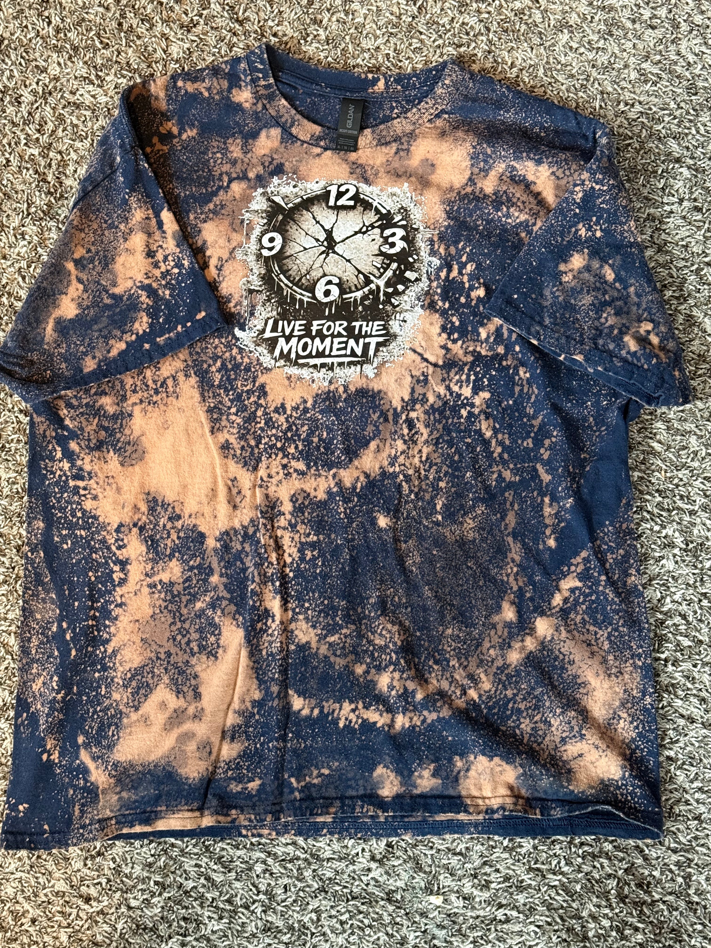 Clock Bleached Shirt