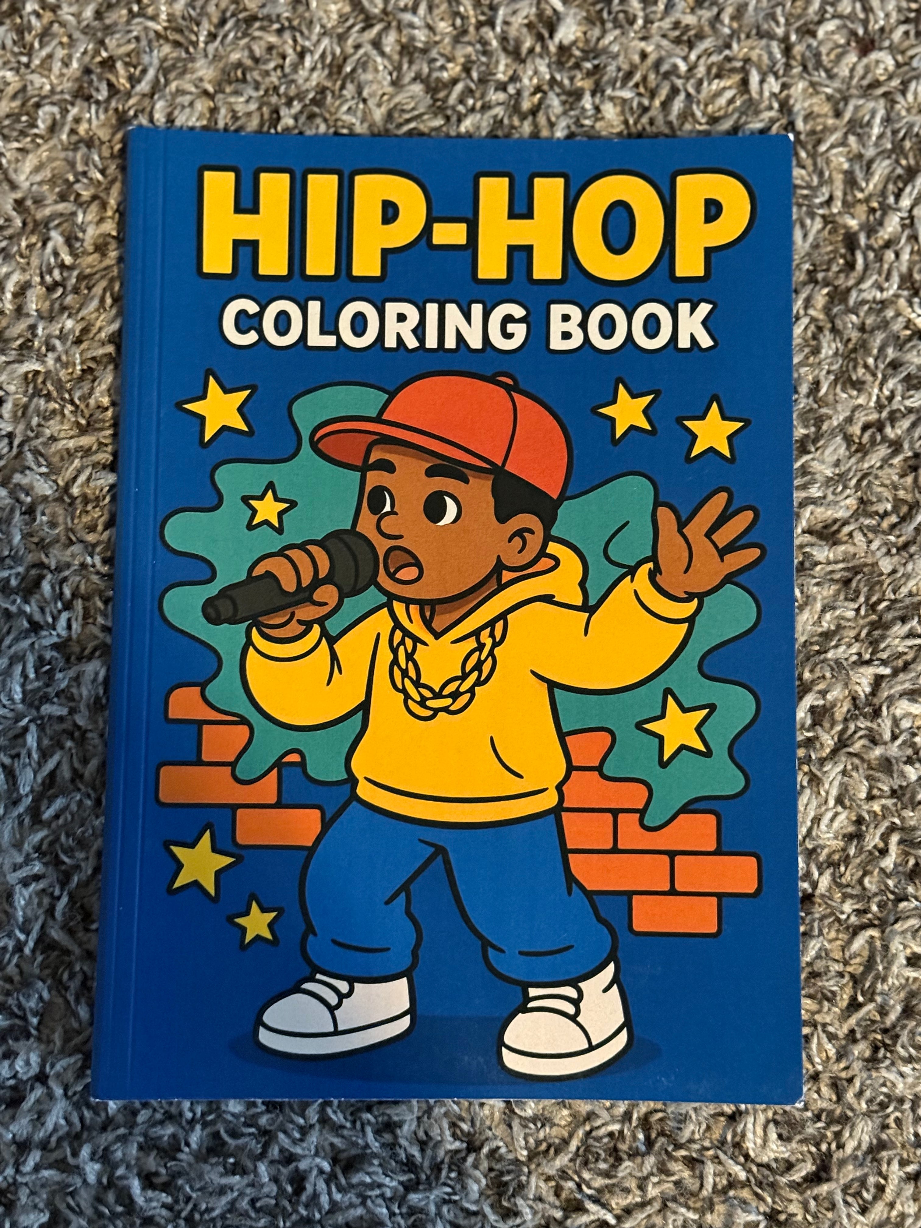 Hip Hop Coloring Book