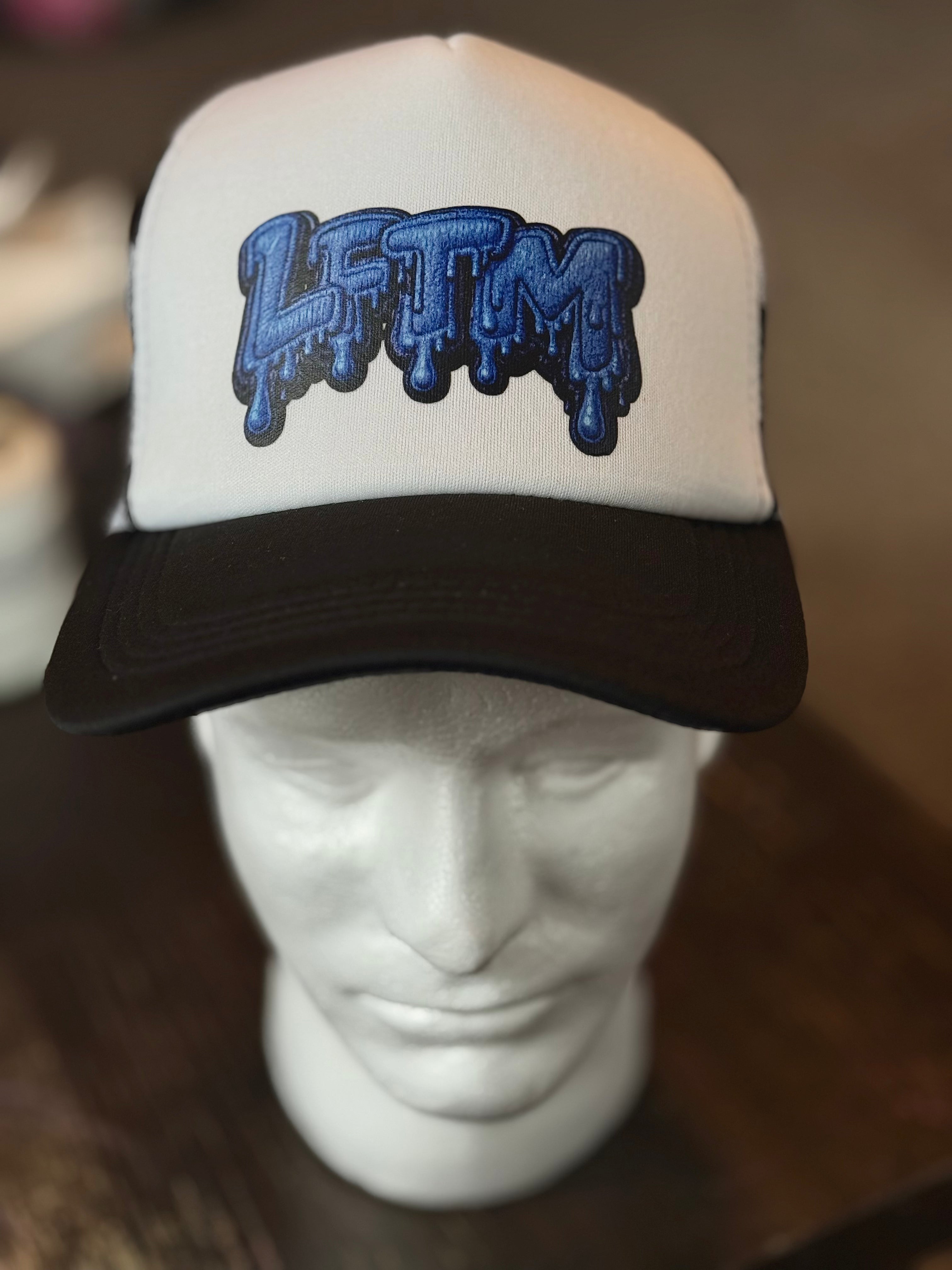 LFTM Drippy Black/Blue Hat