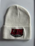 LFTM White/Red Beanie