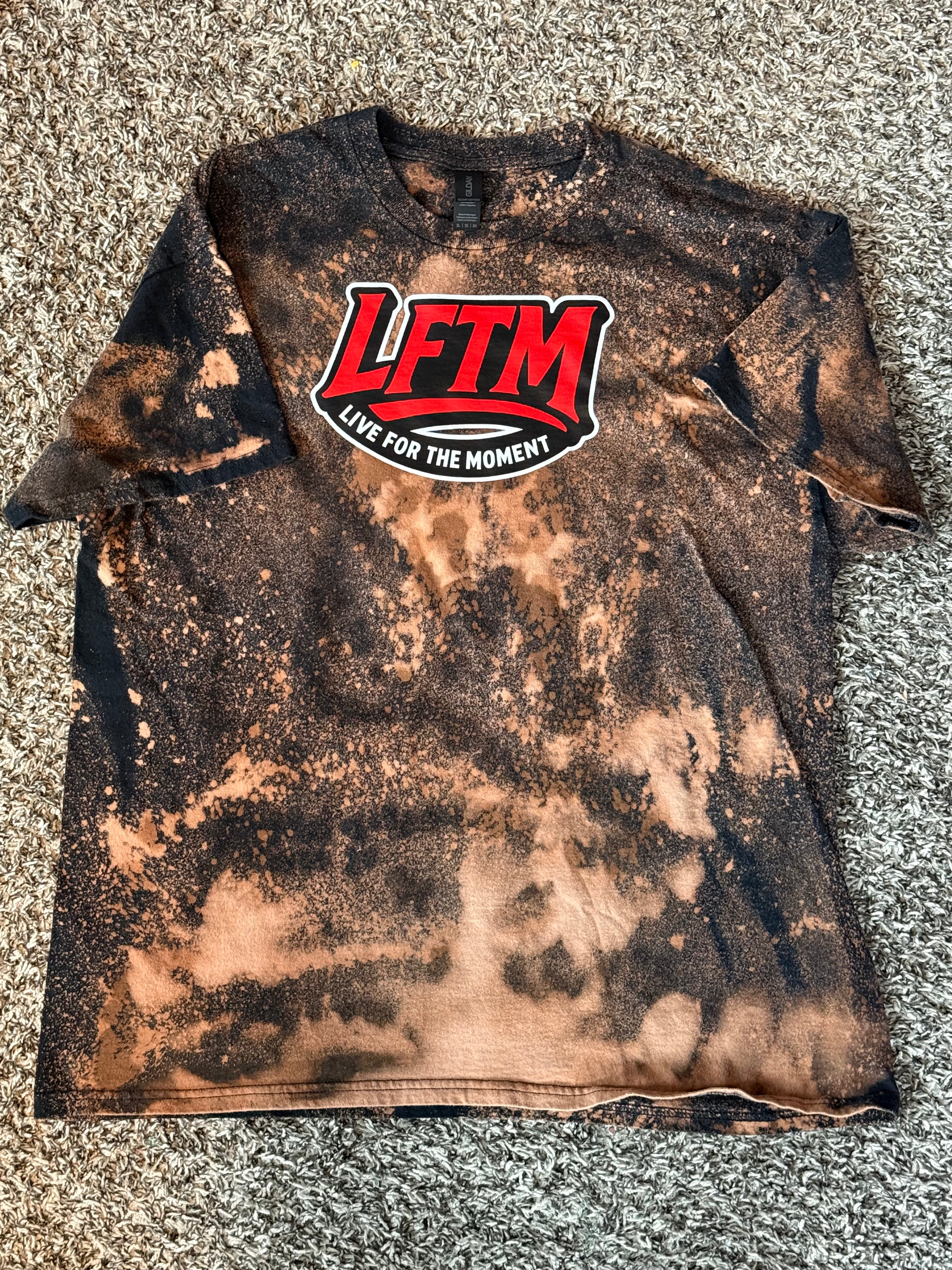LFTM Bleached/Red Shirt