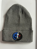 Smiley Face Grey Beanie